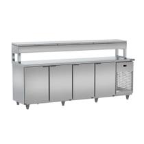 Balcão de Serviço Refrigerado Condimentador 2,50m, Bsrc 2500 - Refrimate
