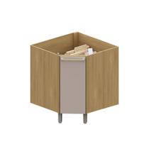 Balcão Diagonal 74cm 1 Porta Elegance Luciane Móveis