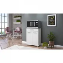 Balcão Duplo 2 Portas 1 Gaveta com Pés Isis