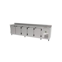 Balcão Encosto Refrigerado Inox Pia Dir KBSP-250DIIP Kofisa