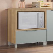 Balcão Forno 1 Gaveta Com Caixa Organizadora 80Cm 100% Mdf Marquesa Balcão Forno 1 Gaveta Com Caixa Organizadora 80Cm 100% Mdf Marquesa