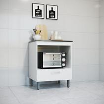 Balcão Forno com Tampo 86,5cm x 70cm x 53,5cm Branco Balcão Forno com Tampo 86,5cm x 70cm x 53,5cm Branco