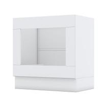 Balcão Forno De Embutir 80 Cm Americana Henn Branco Hp