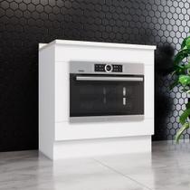 Balcão Forno Embutir com Tampo Emily Espresso Móveis