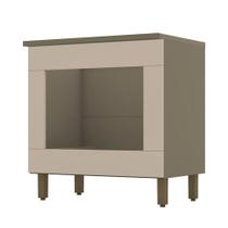 Balcão Forno Embutir Connect com Tampo Cooktop - Móveis Henn