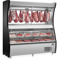Balcão Frigorífico Açougue Triplex GEVD210 Preto Gelopar 220v