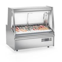 Balcão Frigorífico Peixaria Standard GAPX150A Inox Gelopar 220V