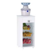 Balcão Fruteira 1 Gaveta Monalisa Branco AJL Móveis Balcão Fruteira 1 Gaveta Monalisa Branco AJL Móveis