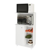 Balcão Fruteira com Porta 61x116x41 cm Branco Tecnomobili