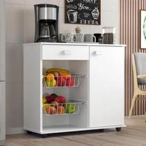 Balcão Fruteira Paula Microondas Bebedouro 1 Porta 1 Gaveta