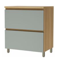 Balcão Gabinete De Cozinha 1 Porta Basculante 1 Gaveta 100% Mdf Raissa Nesher Madeirado / Verde Balcão Gabinete De Cozinha 1 Porta Basculante 1 Gaveta 100% Mdf Raissa Nesher Madeirado / Verde