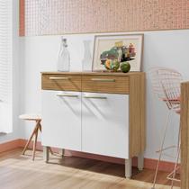 Balcão Gabinete de Cozinha 90 cm 2 Portas Nala Kits Paraná