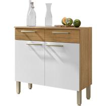 Balcão Gabinete de Cozinha 90 cm 2 Portas Nala Kits Paraná - Kit's Paraná