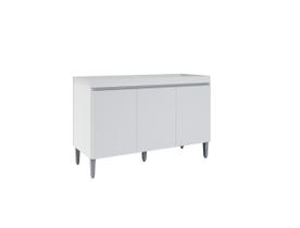 Balcão Gabinete Manuela Para Pia 3 Portas Sem Tampo 120cm Balcão Gabinete Manuela Para Pia 3 Portas Sem Tampo 120cm