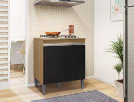 Balcão Gabinete Multiuso Andreia para Cooktop 4 Ou 5 Bocas