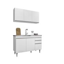 Balcão Gabinete Para Pia 120cm 2 Portas Melissa - SSX Multicoisas Balcão Gabinete Para Pia 120cm 2 Portas Melissa - SSX Multicoisas