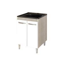 Balcão Gabinete tanque com cuba 0,60X0,60 Vectra HR Móveis