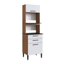 Balcão Giovanna Duplo Espaço Forno 2 Portas 2 Gavetas - IRM Balcão Giovanna Duplo Espaço Forno 2 Portas 2 Gavetas - IRM