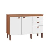 Balcão Grande Cozinha Jéssica New 100% MDF Tuboarte 2 Portas 3 Gavetas Balcão Grande Cozinha Jéssica New 100% MDF Tuboarte 2 Portas 3 Gavetas