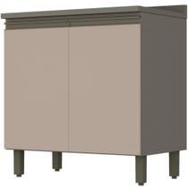 Balcão Henn CE126-35 2 Portas Com Tampo 80cm
