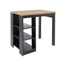Balcão Ilha de Cozinha 90cm 3 Prateleiras