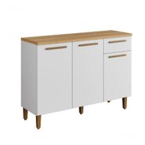 Balcão Imperial 3 Portas Arte Móveis Branco Balcão Imperial 3 Portas Arte Móveis Branco