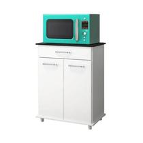 Balcão Isadora Duplo 2 Portas 1 Gaveta Branco UV - FdECOR