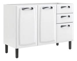 Balcao itatiaia triplo - s/ tampo ig 3g branco