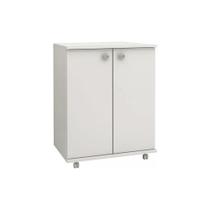 Balcão Lavanderia BL3300 c/ 2 Portas Branco - Tecno Mobili