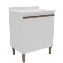Balcão Mademovel 2408 Margarida Com Tampo 2 Portas 93x70x50,5cm