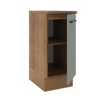 Balcão Madesa Agata 1 Porta Rustic Cinza Balcão Madesa Agata 1 Porta Rustic Cinza