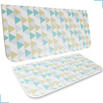 Balcão mesa para lavanderia 90x40cm - retrátil Personalizada Azul