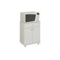 Balcão Micro-ondas Ditália 2 Portas 1 Gaveta BA-35 Branco cozy