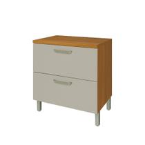 Balcão Modular 1 Porta 1 Gaveta Princesa 80cm Mdf Nesher