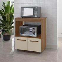 Balcão Multifuncional Angela Para Cozinha com nicho para Forno E Microondas