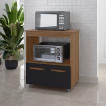 Balcão Multifuncional Angela Para Cozinha com nicho para Forno E Microondas Balcão Multifuncional Angela Para Cozinha com nicho para Forno E Microondas