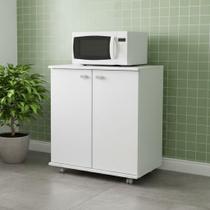 Balcão Multiuso 2 Portas e 1 Prateleira Interna BL3300 Tecno Mobili Branco Balcão Multiuso 2 Portas e 1 Prateleira Interna BL3300 Tecno Mobili Branco