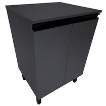 Balcão Multiuso 60 cm em MDF amplo espaço com Puxador Perfil