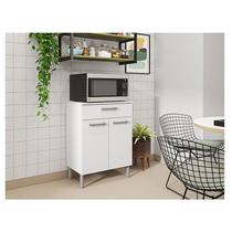 Balcão Multiuso Ambiente Diamante Branco Supremo - Kits Paraná Balcão Multiuso Ambiente Diamante Branco Supremo - Kits Paraná