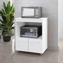 Balcão Multiuso Angela 75cm 2 Portas com Espaço para Microondas ou Forno Balcão Multiuso Angela 75cm 2 Portas com Espaço para Microondas ou Forno
