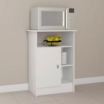 Balcão Multiuso Atualle Gramado Forno Micro-ondas 1P -Branco