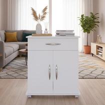 Balcão Multiuso com 2 Portas e 1 Gaveta Praticidade e Estilo para Cozinha, Escritório ou Cantinho do Café Balcão Multiuso com 2 Portas e 1 Gaveta Praticidade e Estilo para Cozinha, Escritório ou Cantinho do Café