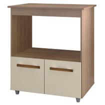 Balcão Multiuso Com Nicho 75cm 9450 Savana Off White Mobbs Balcão Multiuso Com Nicho 75cm 9450 Savana Off White Mobbs