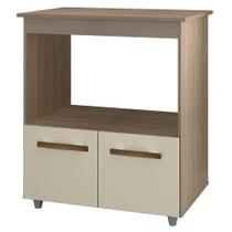 Balcao Multiuso Com Nicho 75cm 9450 Savana Off White Mobbs Balcao Multiuso Com Nicho 75cm 9450 Savana Off White Mobbs