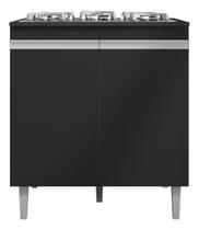 - Balcão Multiuso Cooktop Andreia 4 Ou 5 Bocas Ajl Móveis