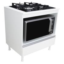 Balcão multiuso cozinha para cooktop micro/forno 100% mdf Balcão multiuso cozinha para cooktop micro/forno 100% mdf