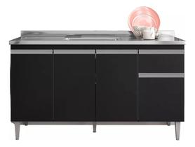 Balcão Multiuso Gabinete P/pia Tatiane 150cm - S/tampo