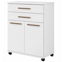 Balcão Multiuso Monaco 2 Portas 2 Gavetas Arte Móveis Cor Branco Balcão Multiuso Monaco 2 Portas 2 Gavetas Arte Móveis Cor Branco