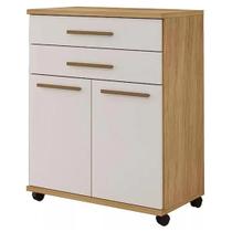 Balcão Multiuso Monaco 2 Portas 2 Gavetas Arte Móveis Cor Cinamomo Off White Balcão Multiuso Monaco 2 Portas 2 Gavetas Arte Móveis Cor Cinamomo Off White