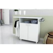 Balcão Multiuso p/ Área Serviço TP-3000 c/ 2 Portas Branco - Tecno Mobili Balcão Multiuso p/ Área Serviço TP-3000 c/ 2 Portas Branco - Tecno Mobili